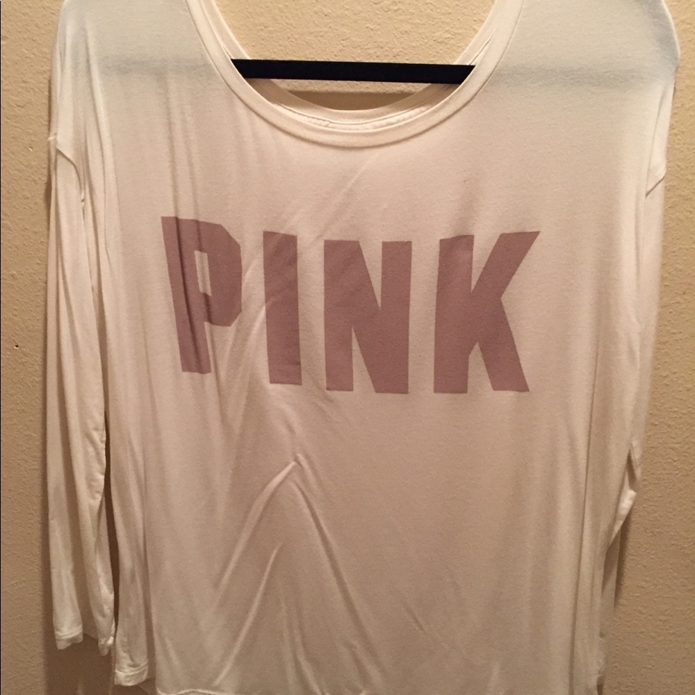 GORGEOUS SHEER PINK SHIRT!